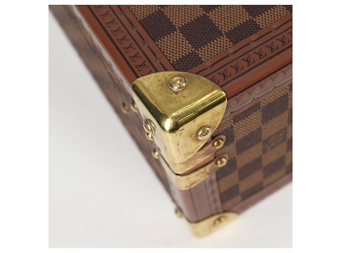 LOUIS VUITTON Damier Ebene Cotoville 45 Trunk N21341 LV Auth 128144V - vista 15