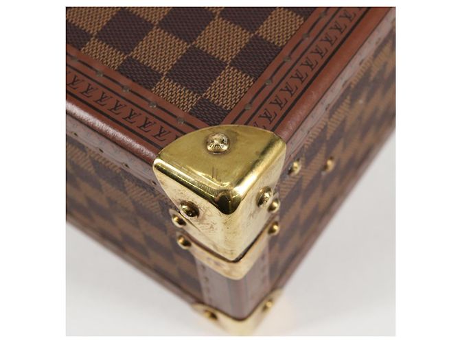 LOUIS VUITTON Damier Ebene Cotoville 45 Trunk N21341 LV Auth 128144V - vista 16