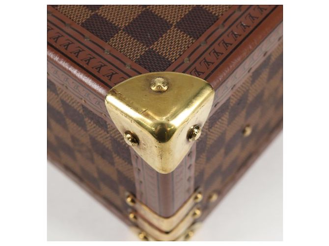 LOUIS VUITTON Damier Ebene Cotoville 45 Trunk N21341 LV Auth 128144V - vista 18