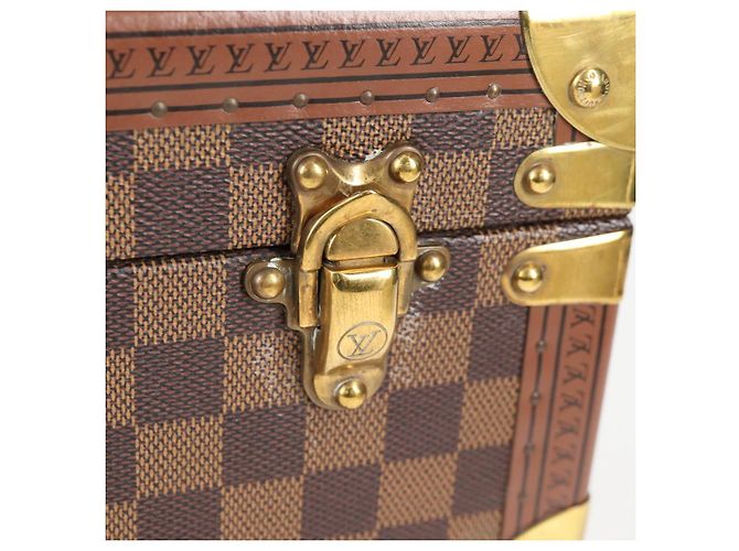 LOUIS VUITTON Damier Ebene Cotoville 45 Trunk N21341 LV Auth 128144V - vista 19