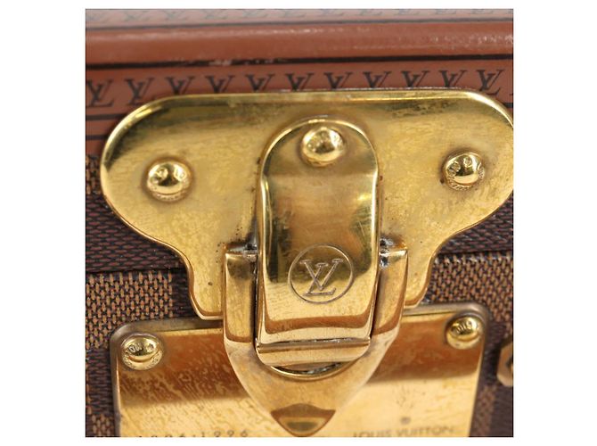 LOUIS VUITTON Damier Ebene Cotoville 45 Trunk N21341 LV Auth 128144V - vista 21
