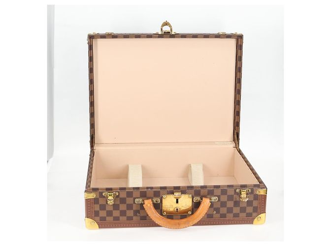 LOUIS VUITTON Damier Ebene Cotoville 45 Trunk N21341 LV Auth 128144V - vista 23