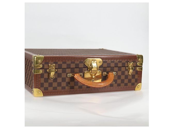 LOUIS VUITTON Damier Ebene Cotoville 45 Trunk N21341 LV Auth 128144V - vista 8
