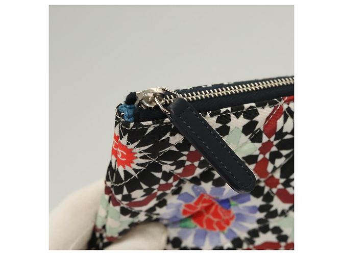 CHANEL Matelassé COCO Markentasche Nylon Mehrfarbig CC Auth 129976V Mehrfarben - Ansicht 8
