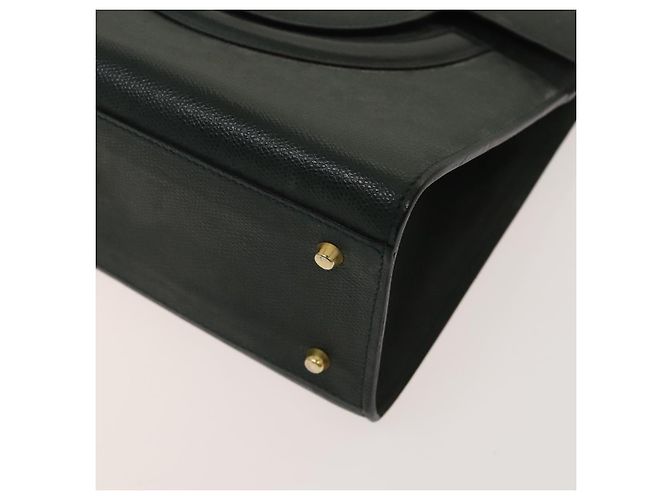 BALLY Borsa trapuntata in pelle 3 pezzi Verde Nero Marrone Auth BA3270 - vista 14