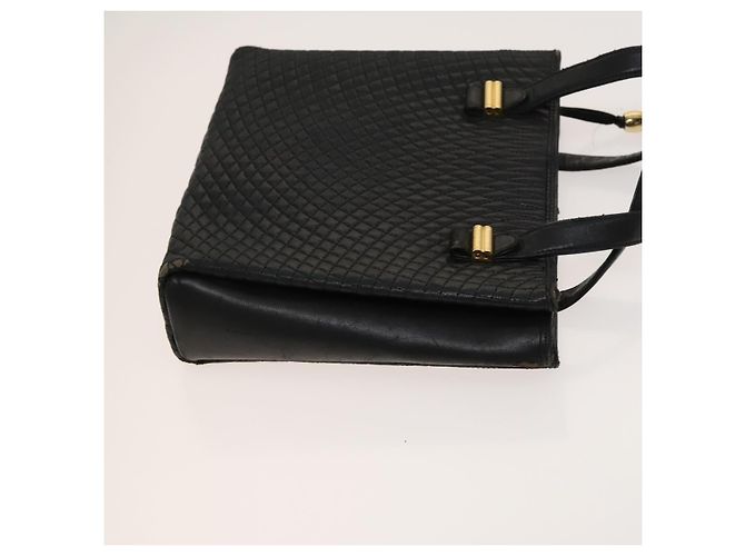 BALLY Borsa trapuntata in pelle 3 pezzi Verde Nero Marrone Auth BA3270 - vista 4
