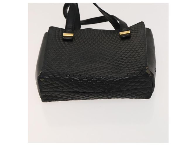 BALLY Borsa trapuntata in pelle 3 pezzi Verde Nero Marrone Auth BA3270 - vista 6