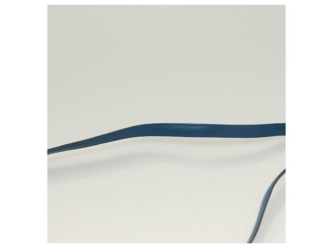 LOUIS VUITTON Epi Pochette Arche Bolsa de Ombro Azul M52575 LV Auth BA3634 - vista 14
