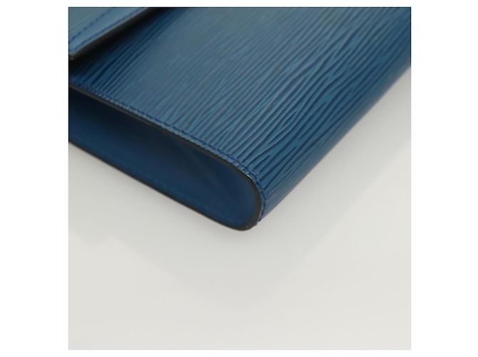 LOUIS VUITTON Epi Pochette Arche Bolsa de Ombro Azul M52575 LV Auth BA3634 - vista 15