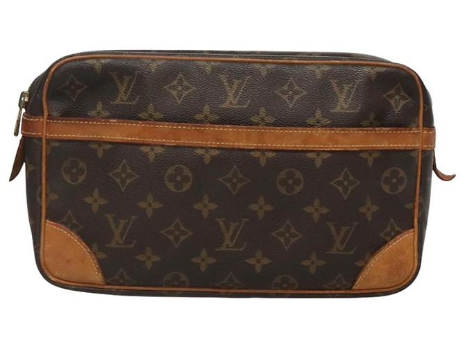LOUIS VUITTON Borsa Clutch Compiegne 28 M51845 LV Auth ki5790 Monogramma - vista 13