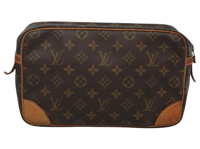 LOUIS VUITTON Borsa Clutch Compiegne 28 M51845 LV Auth ki5790 Monogramma - vista 2