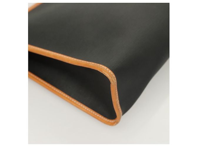 Borsa a mano Christian Dior in PVC nero e oro Auth ti3240 D'oro - vista 15