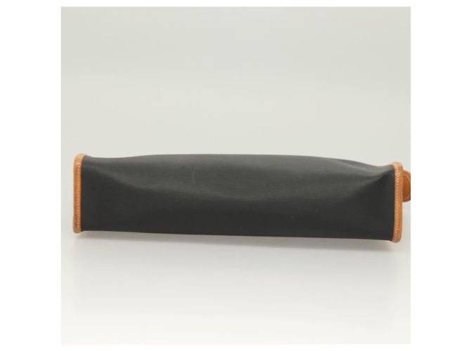 Borsa a mano Christian Dior in PVC nero e oro Auth ti3240 D'oro - vista 7