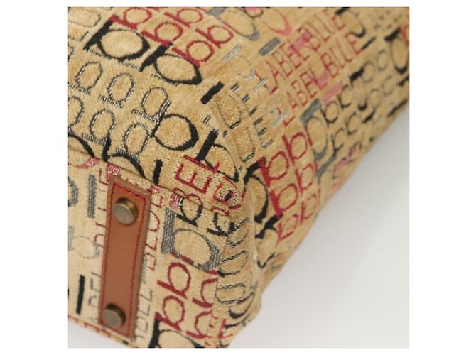 Borsa Tote Burberry Blue Label Pile Beige Auth ti3259 - vista 14