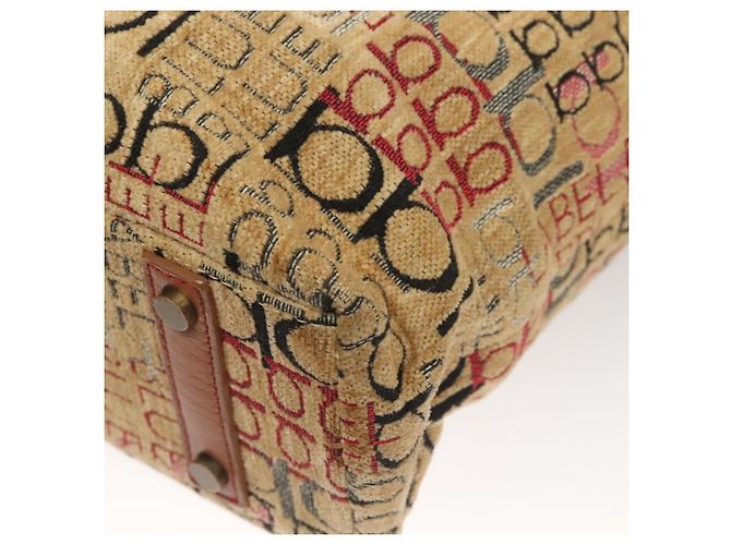 Borsa Tote Burberry Blue Label Pile Beige Auth ti3259 - vista 16