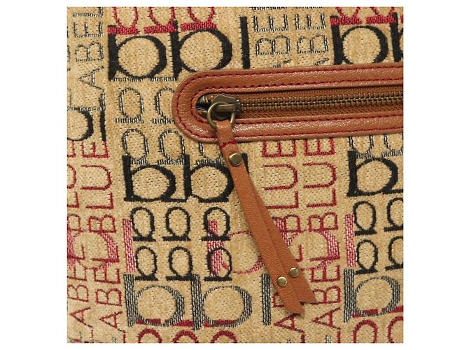 Borsa Tote Burberry Blue Label Pile Beige Auth ti3259 - vista 17