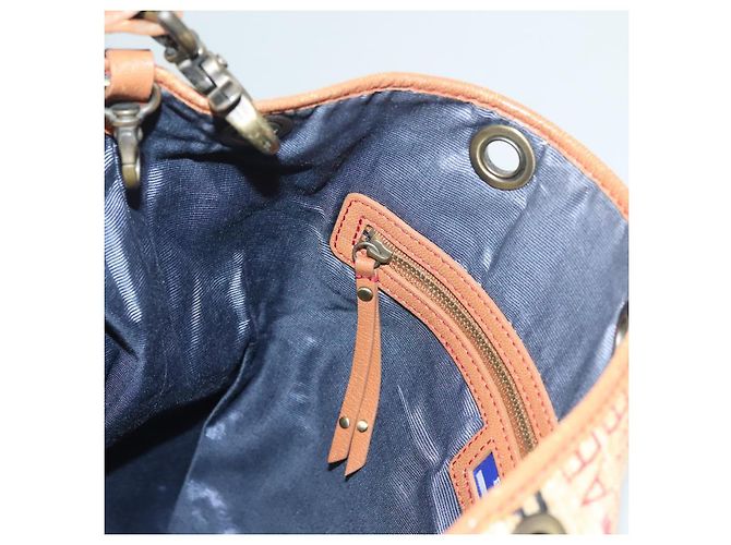 Borsa Tote Burberry Blue Label Pile Beige Auth ti3259 - vista 20