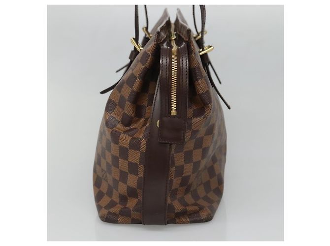 LOUIS VUITTON Borsa Tote Chelsea Damier Ebene N51119 LV Auth BA3637 - vista 4