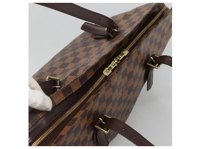 LOUIS VUITTON Borsa Tote Chelsea Damier Ebene N51119 LV Auth BA3637 - vista 6