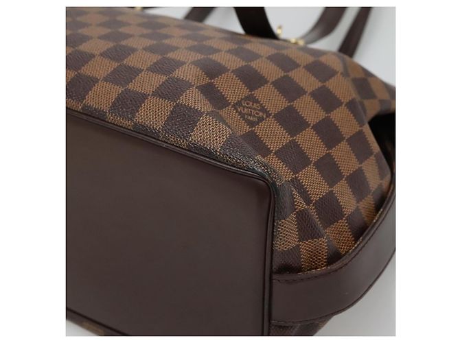 LOUIS VUITTON Borsa Tote Chelsea Damier Ebene N51119 LV Auth BA3637 - vista 8