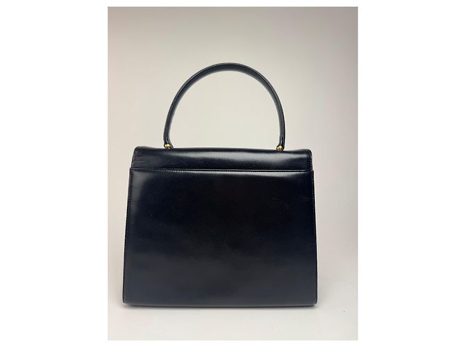 Vintage Givenchy 4G Ledertasche schwarz - Ansicht 14
