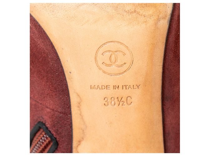 Chanel Stiefeletten Rot - Ansicht 12