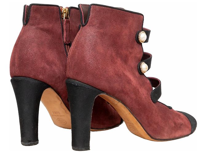 Chanel Stiefeletten Rot - Ansicht 2