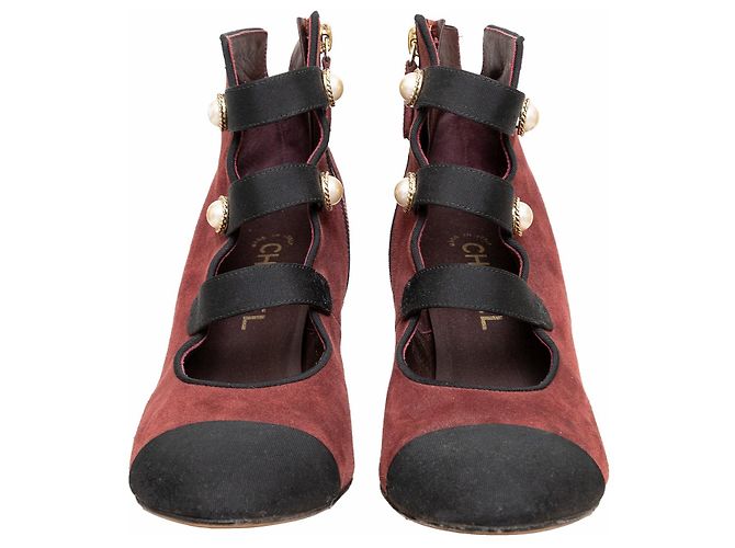 Chanel Stiefeletten Rot - Ansicht 3