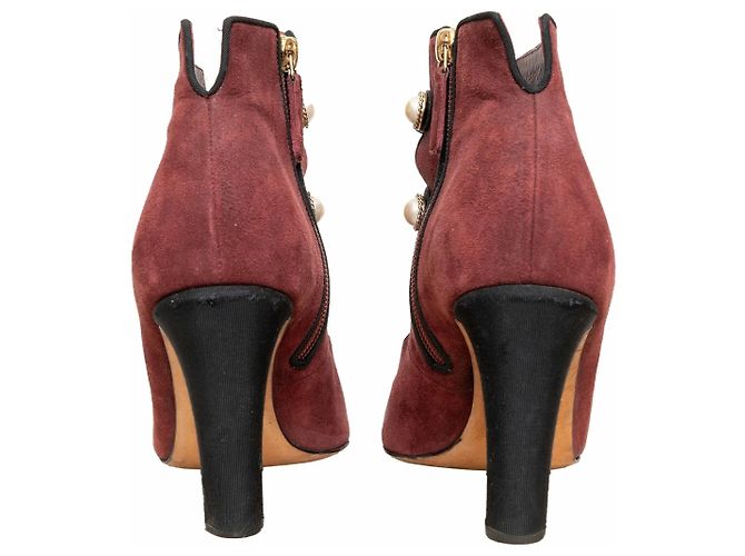 Chanel Stiefeletten Rot - Ansicht 5