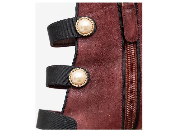 Chanel Stiefeletten Rot - Ansicht 8