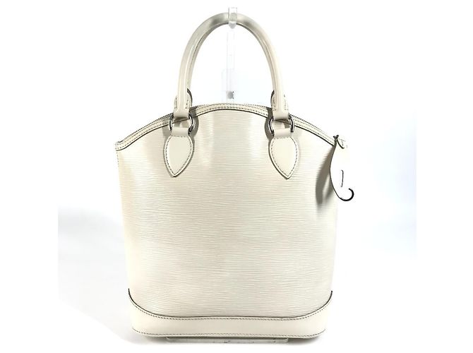 Louis Vuitton Epi Lockit PM Tote Bag Aus weiß - Ansicht 2