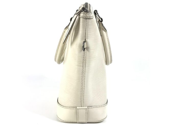 Louis Vuitton Epi Lockit PM Tote Bag Aus weiß - Ansicht 3