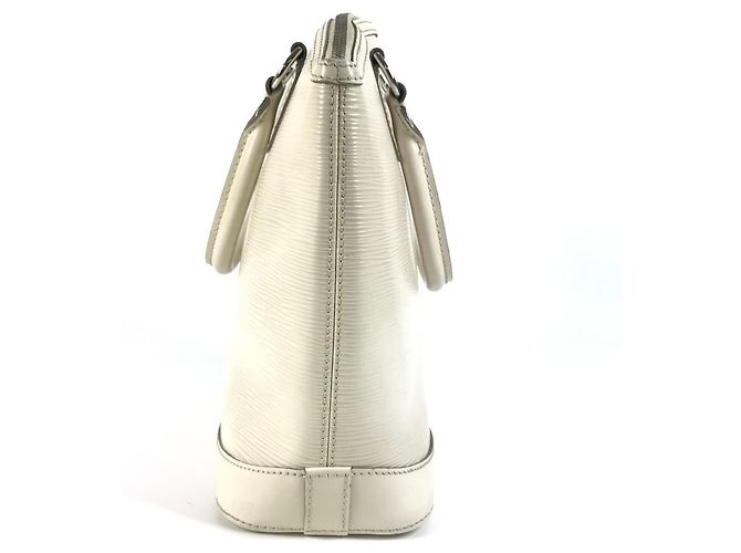 Louis Vuitton Epi Lockit PM Tote Bag Aus weiß - Ansicht 4