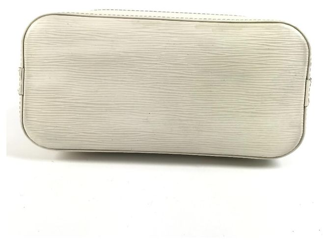 Louis Vuitton Epi Lockit PM Tote Bag Aus weiß - Ansicht 5