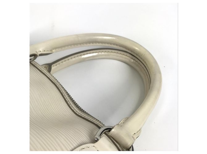 Louis Vuitton Epi Lockit PM Tote Bag Aus weiß - Ansicht 8