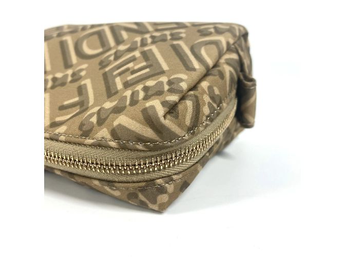 Fendi 8N0179 Collaborazione Skims Logo Multi-Pochette Beige - vista 8