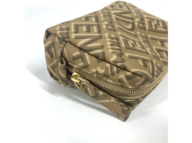 Fendi 8N0179 Collaborazione Skims Logo Multi-Pochette Beige - vista 9