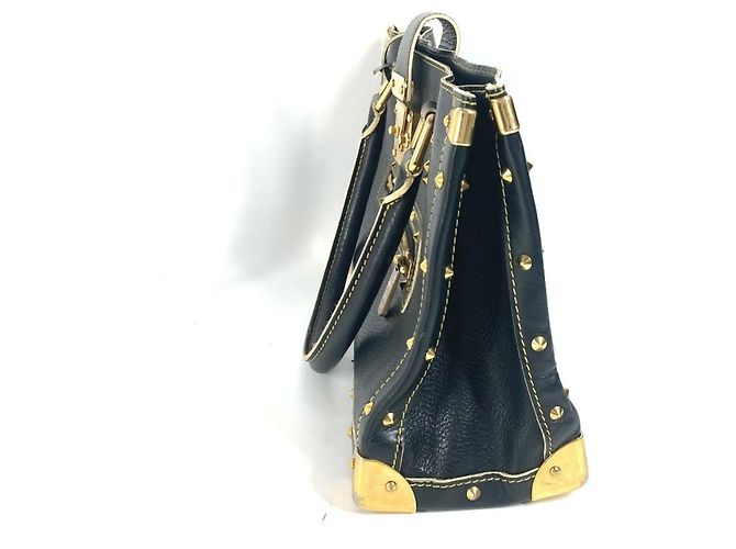 Borsa a Spalla Suhali Fabulo Stud di Louis Vuitton Nero - vista 3