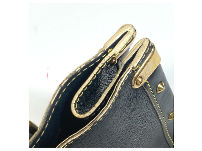 Borsa a Spalla Suhali Fabulo Stud di Louis Vuitton Nero - vista 8