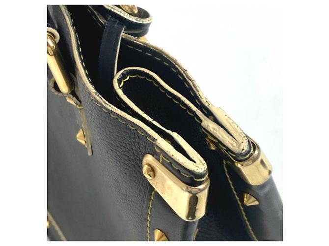 Borsa a Spalla Suhali Fabulo Stud di Louis Vuitton Nero - vista 9