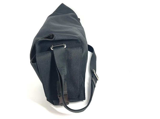 Borsa a tracolla Louis Vuitton Damier Geant Perrier Nero - vista 3