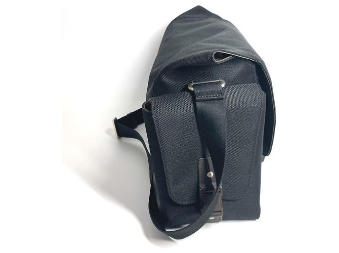 Borsa a tracolla Louis Vuitton Damier Geant Perrier Nero - vista 4