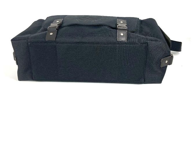 Borsa a tracolla Louis Vuitton Damier Geant Perrier Nero - vista 5