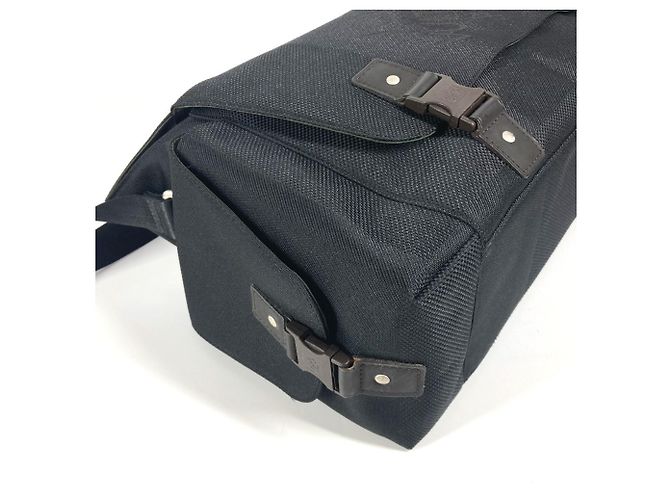 Borsa a tracolla Louis Vuitton Damier Geant Perrier Nero - vista 7