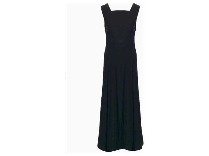 Chanel Schwarzes Winterkleid 1999 - Ansicht 2