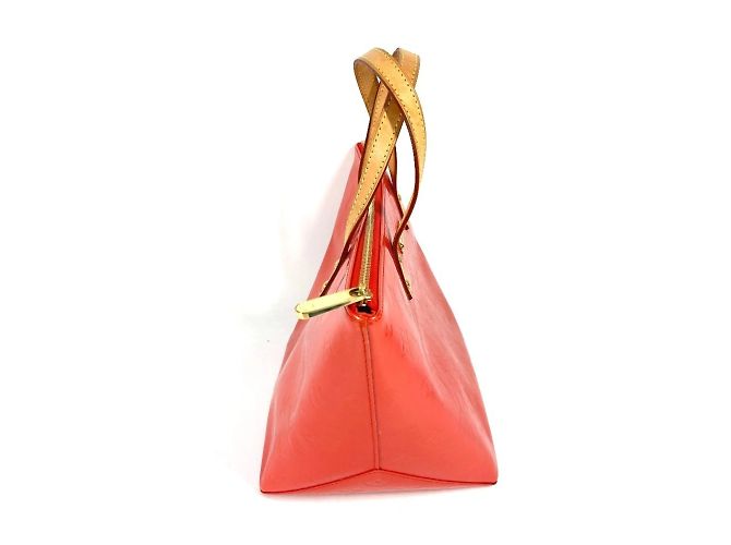 Borsa Louis Vuitton Monogram Vernis Bellevue PM Arancione - vista 3