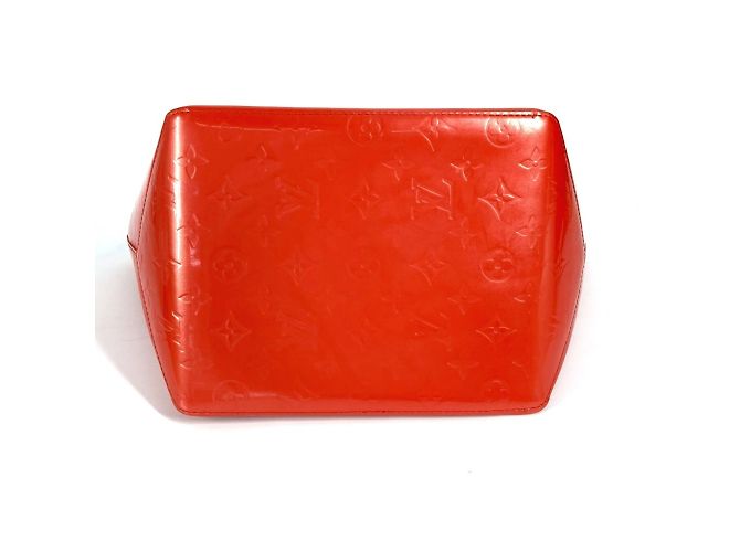 Borsa Louis Vuitton Monogram Vernis Bellevue PM Arancione - vista 5