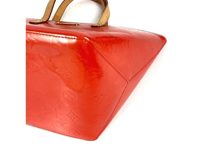 Borsa Louis Vuitton Monogram Vernis Bellevue PM Arancione - vista 6