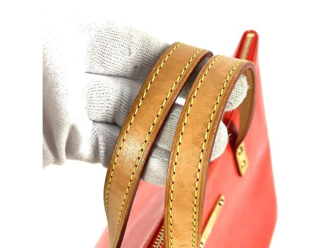 Borsa Louis Vuitton Monogram Vernis Bellevue PM Arancione - vista 8