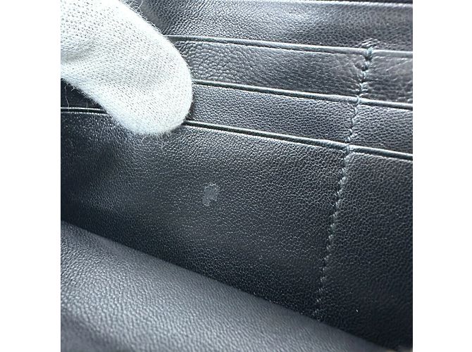 Prada 1M1132 Logo geraffte Geldbörse im Bifold-Format Schwarz - Ansicht 12